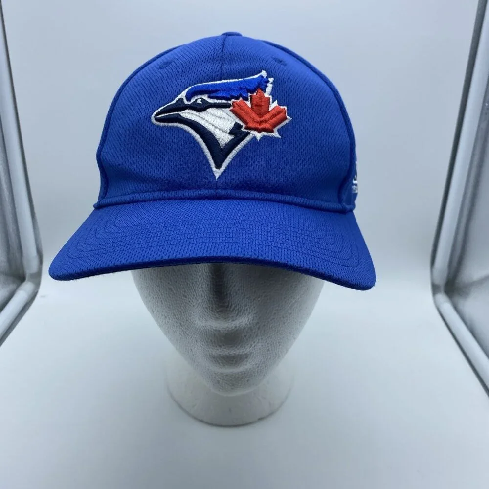 Toronto Blue Jays Blue Youth Baseball Hat Cap Hook Loop MLB